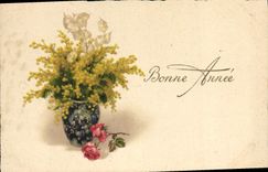 CPA Fantaisie Fleurs