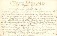 VINTAGE POSTCARD Fantasy Flowers Lily of the valley Souvenir of May