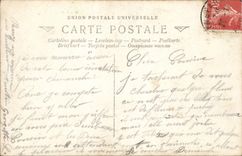 CPA Fantaisie Enfants Ane Mule 