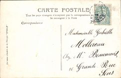 CPA Fantaisie Femme Prenom Gabrielle