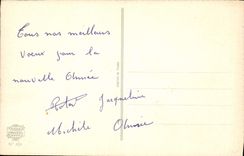 CPA Fantaisie Fleurs Oiseau