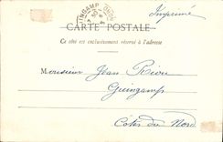 VINTAGE POSTCARD Fantasy Women Festivals and carries happiness