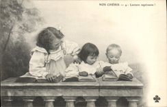 VINTAGE POSTCARD Fantasy Children Our darlings