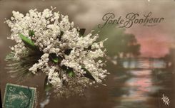 CPA Fantaisie Fleurs Muguet