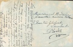 VINTAGE POSTCARD Fantasy Gretz Flowers