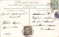 CPA Fantaisie Fleurs