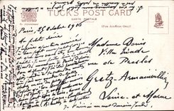 CPA Fantaisie Fleurs