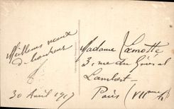 CPA Fantaisie Fleurs Muguet