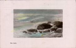 VINTAGE POSTCARD Fantasy The scale