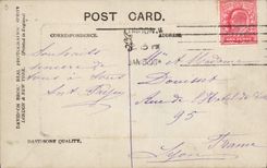 VINTAGE POSTCARD Fantasy The scale