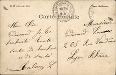 VINTAGE POSTCARD Fantasy Children the schoolboy taquin