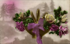 CPA Fantaisie Fleurs