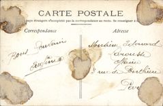 VINTAGE POSTCARD Fantaisie Woman Lives St Edouard