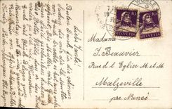 CPA Fantaisie Fleurs Roses