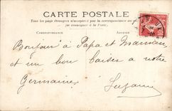 CARTE PHOTO Chien Chiens chiot Tommy Gypsie Neuilly