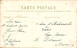 CPA Fantaisie Fleurs Gui