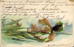 CPA Fantaisie Fleurs