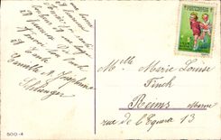 CPA Fantaisie Bonne annee