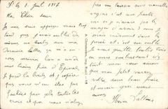 VINTAGE POSTCARD Fantasy Flowers Lily of the valley Angel