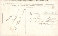 VINTAGE POSTCARD Fantasy Desclos Woman