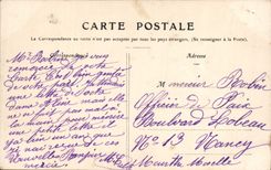 VINTAGE POSTCARD Fantasy the storm