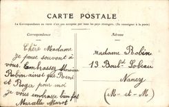 VINTAGE POSTCARD Fantasy Kiss