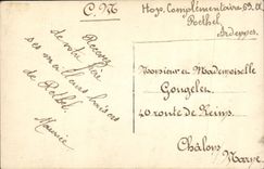 CPA Fantaisie Marechal Foch Militaria