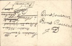 CPA Fantaisie Fleurs