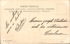 VINTAGE POSTCARD Fantasy Woman with the hat