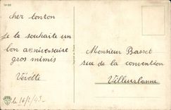 CPA Fantaisie Fleurs