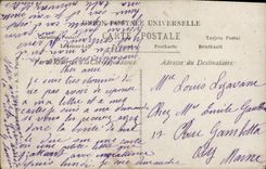 VINTAGE POSTCARD Fantasy Children Thin layer