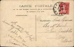 VINTAGE POSTCARD Fantasy Woman Dear caresses