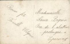 VINTAGE POSTCARD Fantasy Child Flowers Boat