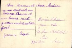 CPA Fantaisie Bonne annee