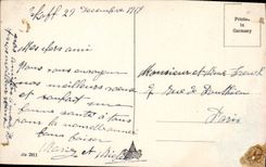 CPA Fantaisie Bonne annee