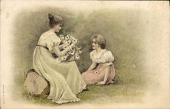 CPA Fantaisie Enfants