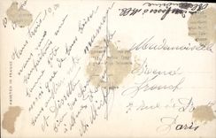 CPA Fantaisie Enfant Avion 