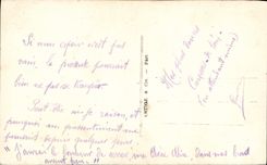 VINTAGE POSTCARD Fantaisie Marine Man Pipe Anchors of navy