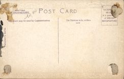 CPA Fantaisie Fleurs Bateau