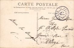 VINTAGE POSTCARD Fantaisie Woman a rest well gains