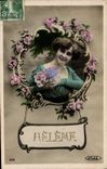 VINTAGE POSTCARD Fantasy Helene Woman