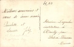 CPA Fantaisie Enfants Fer a cheval