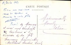 CPA Fantaisie Fleurs Oiseau