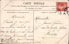 CPA Fantaisie Fleurs Muguet Colombes 