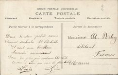 VINTAGE POSTCARD Fantasy Woman Achilles