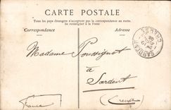 CPA Fantaisie Femme Tabac Cigarette Mlle Leneveu de l'Athenee