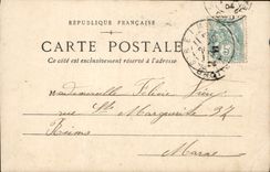 VINTAGE POSTCARD Fantasy Religious Woman