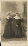 VINTAGE POSTCARD Fantasy Woman Nuns