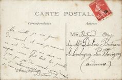 VINTAGE POSTCARD Fantasy Man