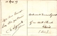 CPA Fantaisie Enfants Fer a cheval